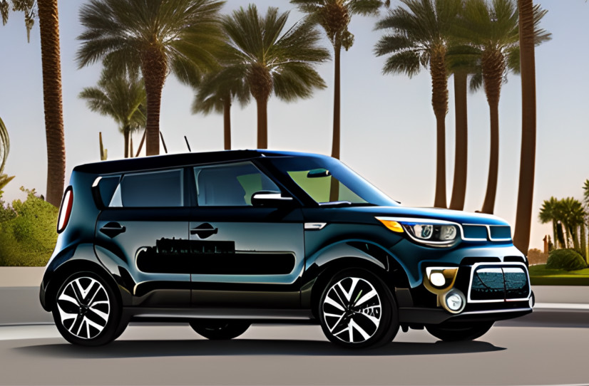 Black 2018 KIA Soul EV+ is a luxury ride experience with premium sound, SiriusXM, leather seats, custom interior lighting, and sky views via a panoramic moonroof.